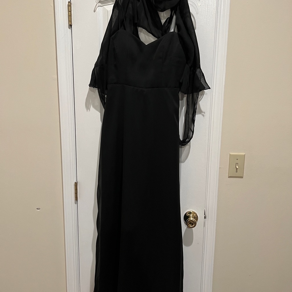 Black gown